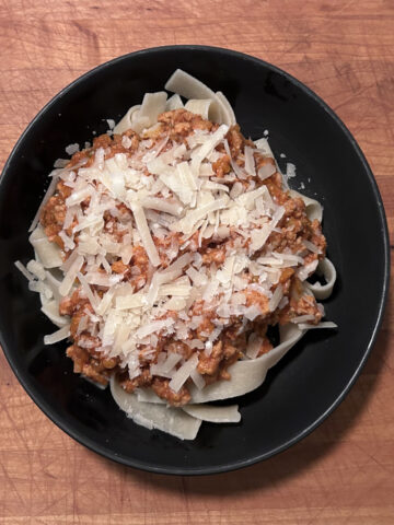 Chicken Bolognese